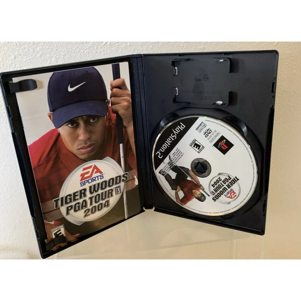 Lot 2 Sony PlayStation 2 Tiger Woods PGA Tour 2004 & Gran Turismo 3 A-Spec